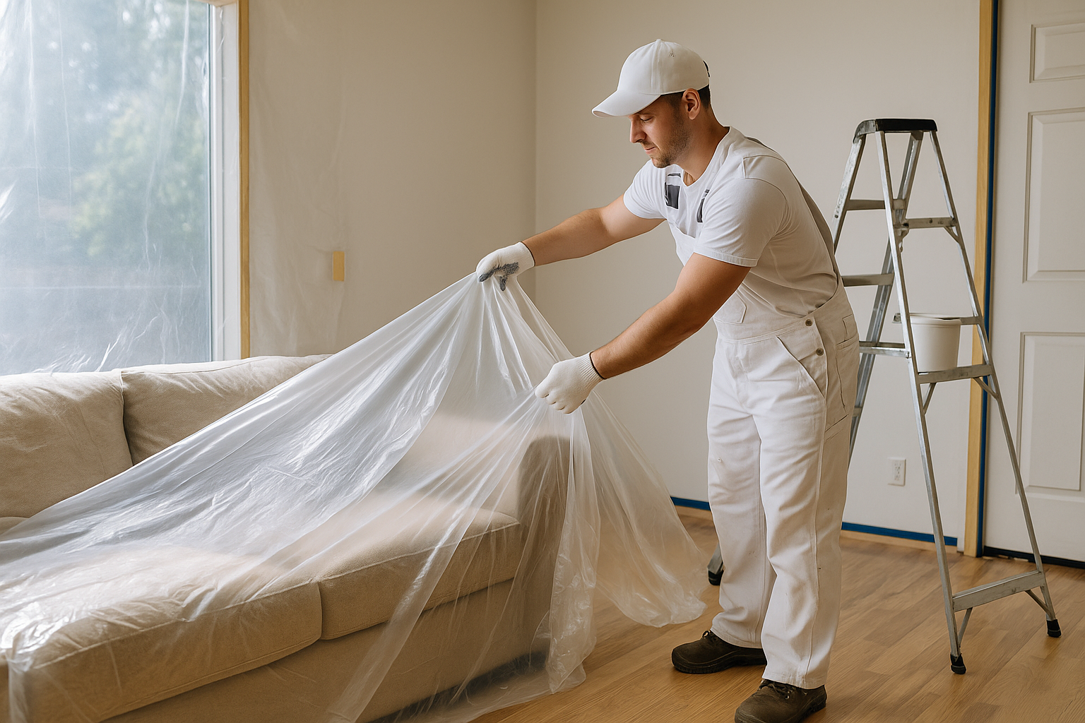 Protect your home during a house painting!